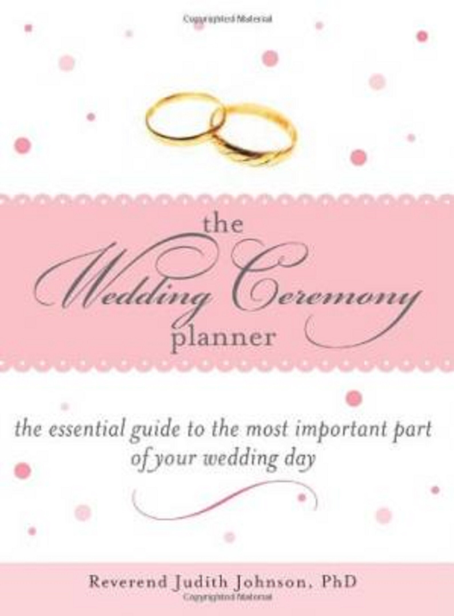 The Wedding Ceremony Planner The Essential Guide to the Most Etsy
