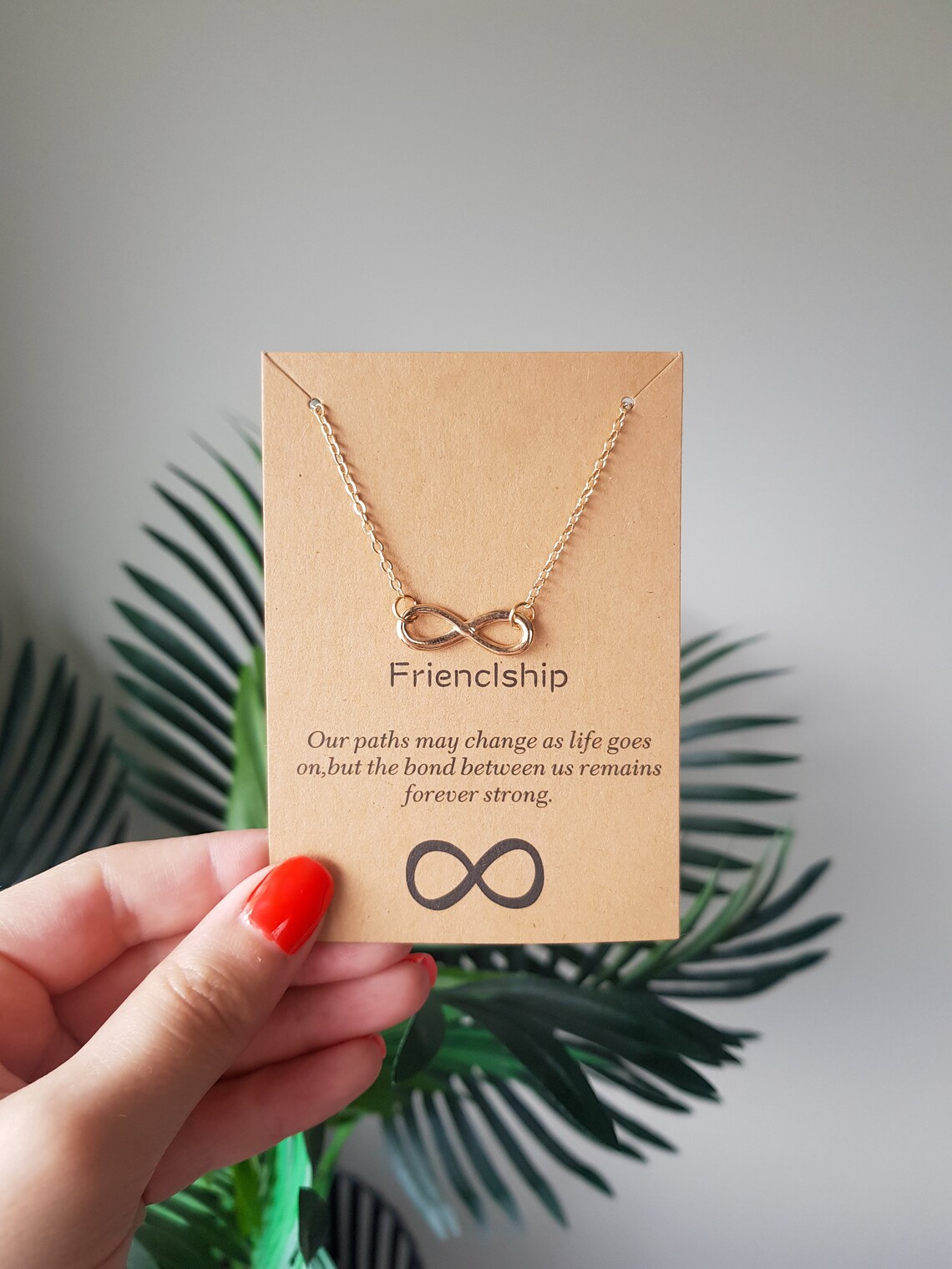 Gold Plated Eternity Collar Friendship Gift / regalos para Etsy