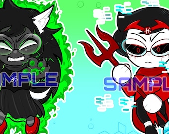 Grimbark & Crockertier Charms