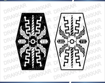 Roman Praetorian Shield Scutum SVG PNG| Rome Legion Cavalry Armor