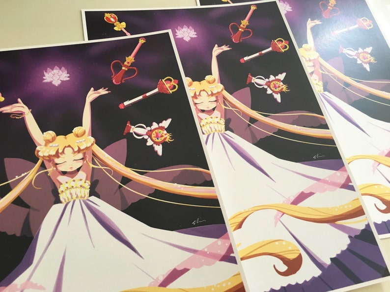 Princess Serenity A4 print