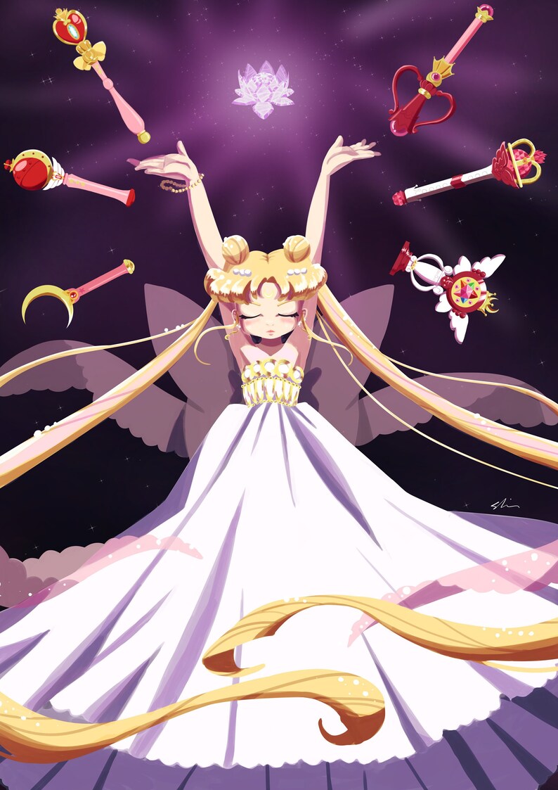 Princess Serenity A4 print