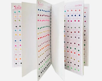 Libro di bindi in velluto di piccole dimensioni