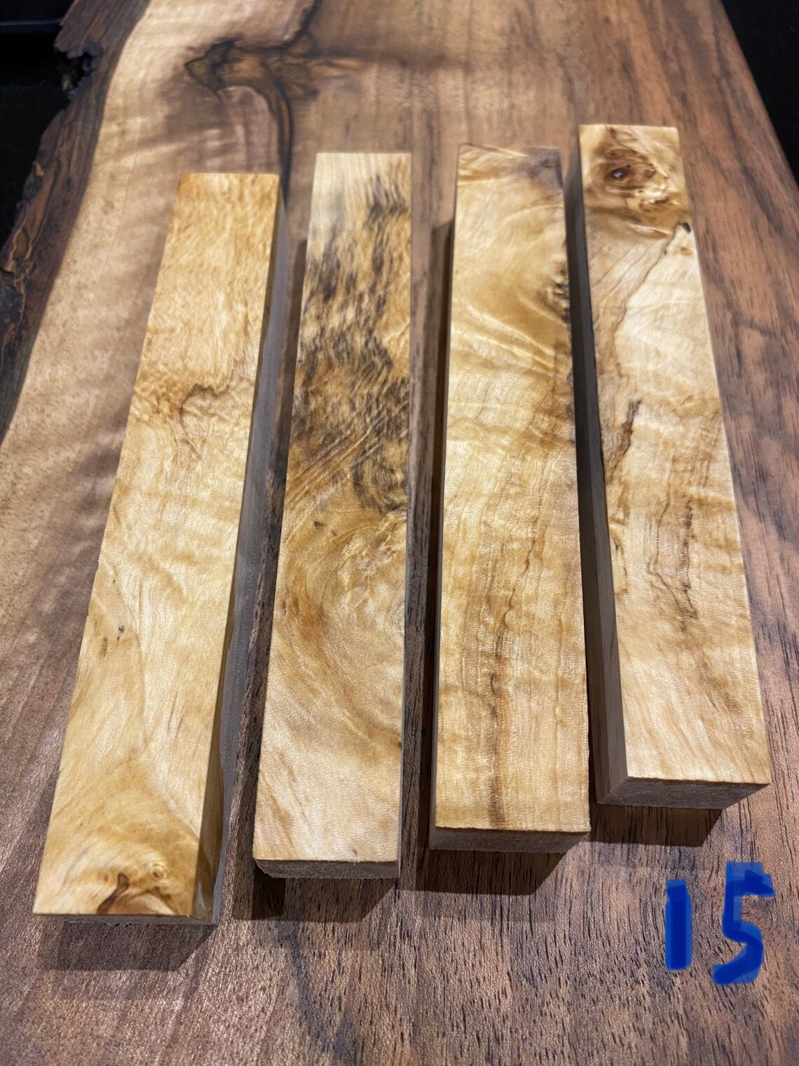 Spalted Chestnut Burl Pen Blanks / Turning Blanks / Lathe / Etsy Canada