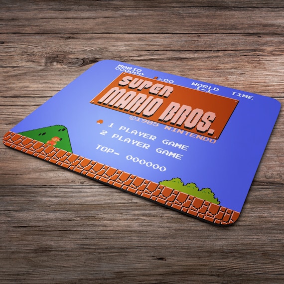 Super Mario Bros Mouse Pad pequeno, Desktop de jogos