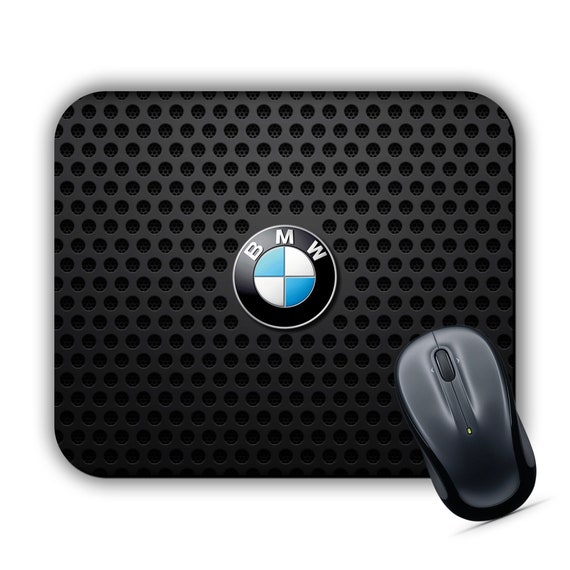 Carbon Grill Bmw Logo Muse Mat Mouse Pad Emblem Pc Imac Etsy