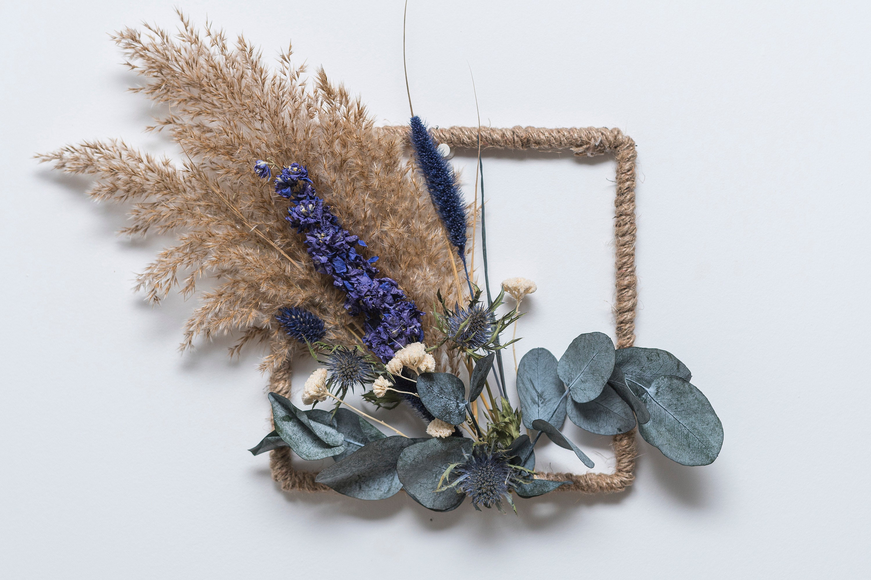 Cadre Fleurs Séchées Stabilisées