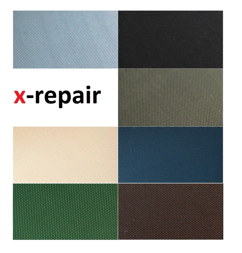 Repair Patch selbstklebender Reparatur Aufkleber Nylon Flicken, Reparaturaufkleber je 2 Stück, viele Farben verschiedene Größen Bild 1