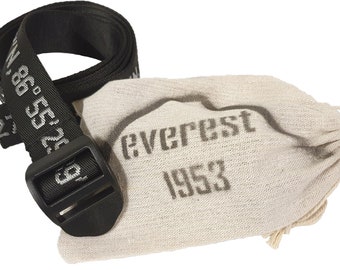 everest1953 Spanngurt Packriemen Straps Rödelriemen Leinenbeutel Packtaschengurt 32 mm