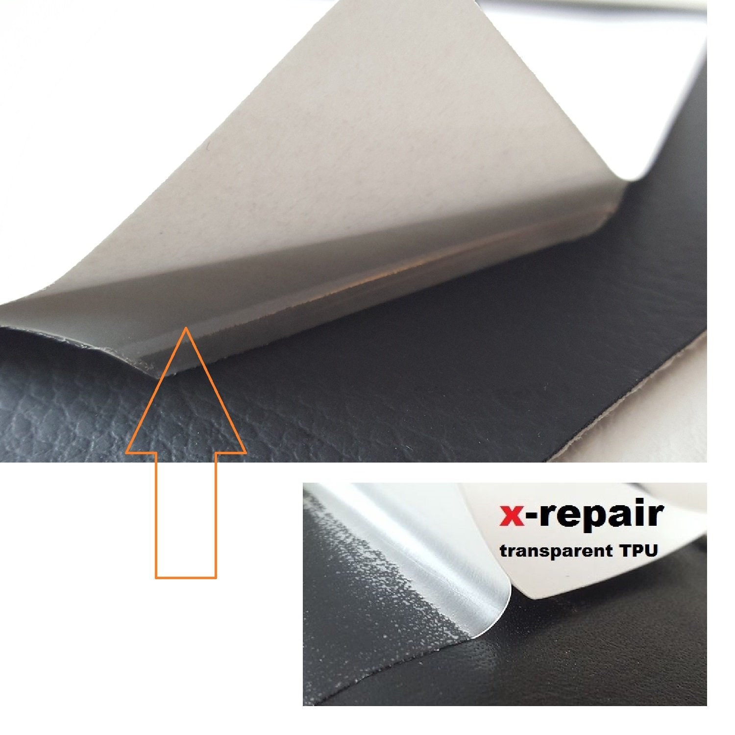X-repair patch autocollant de réparation transparent autocollant TPU  élastiquement robuste résistant non poreux -  France