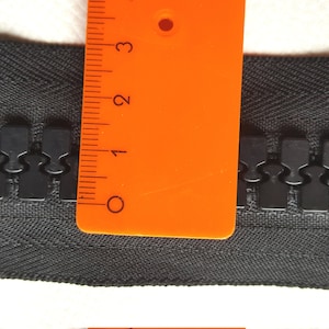 Jumbo zippers 14 mm coarse for large bags etc. divisible 60 70 80 90 100 120 ... image 5