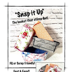 Snap it Up - PDF Sewing Pattern -ENGLISH - 6 Sizes!!