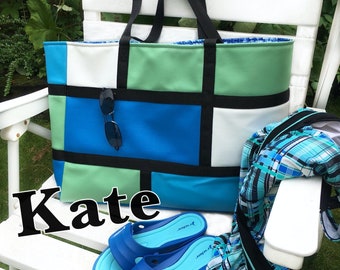 KATE Carry All Tote - PDF Sewing Patterns - ENGLISH