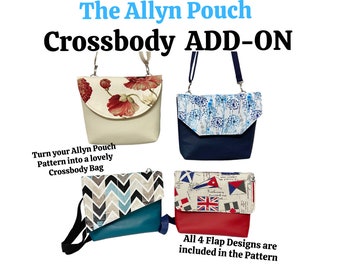 Allyn Crossbody Add-ON  PDF Sewing Pattern - ENGLISH