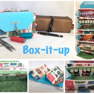 Box-it-Up Case - PDF Sewing Pattern - ENGLISH