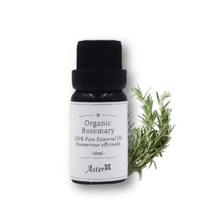 Organic Rosemary Essential Oil (Rosmarinus officinalis)