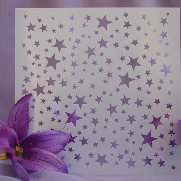 Star Wall Stencils for Painting Etsy