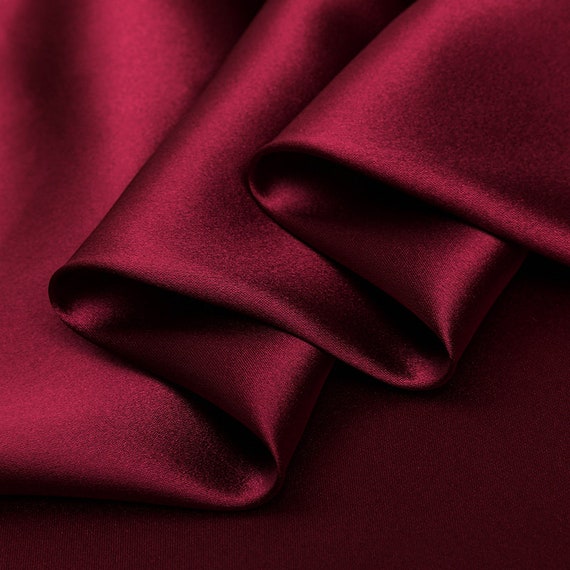 Satin Red - Linens By The Sea