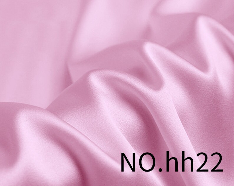 100% baby pink silk fabric 30mm silk satin fabric silk | Etsy