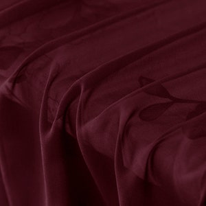 100% mulberry 10mm silk georgette fabric wine red color 140cm width for dress, DIY handmade sell by the yards chines silk fabric supplier