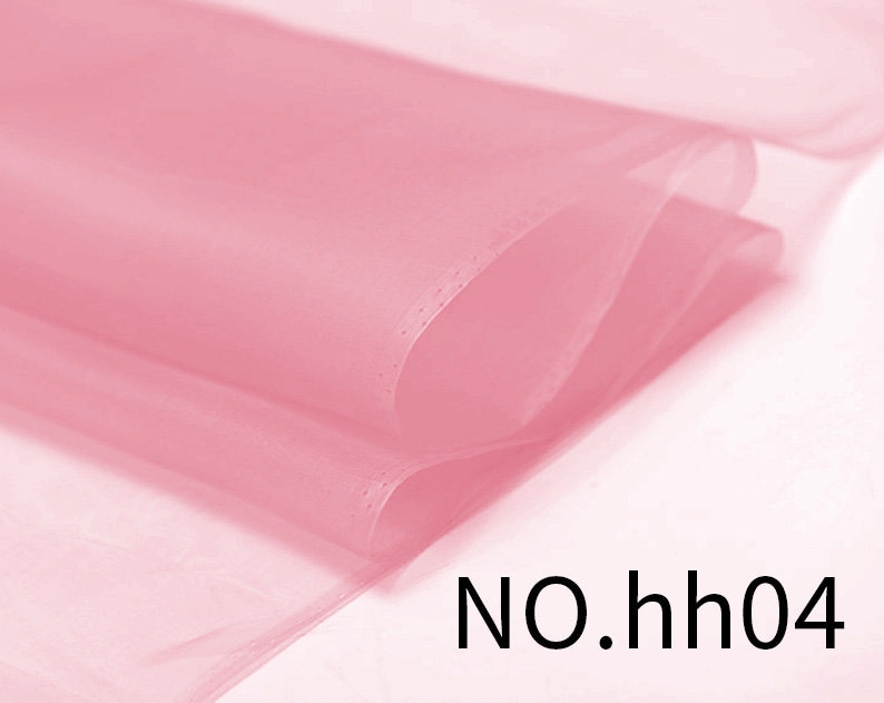 100 silk organza fabric sold by the yard 5mm 140cm 54 Etsy