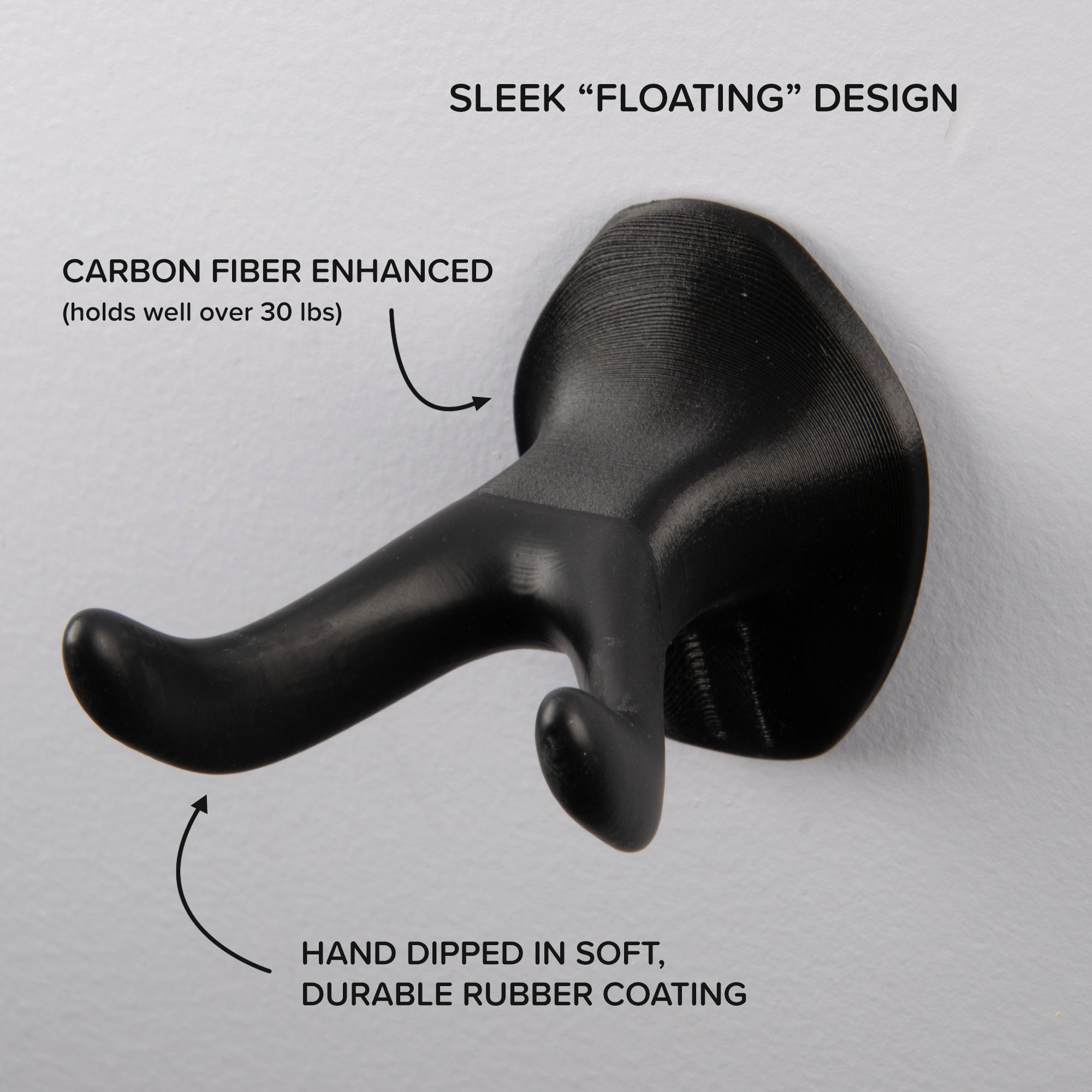 Guitar Wall Hook, Floating Guitar Hook, Wall Mount Guitar Hanger, 3d Printed, Guitar Gift