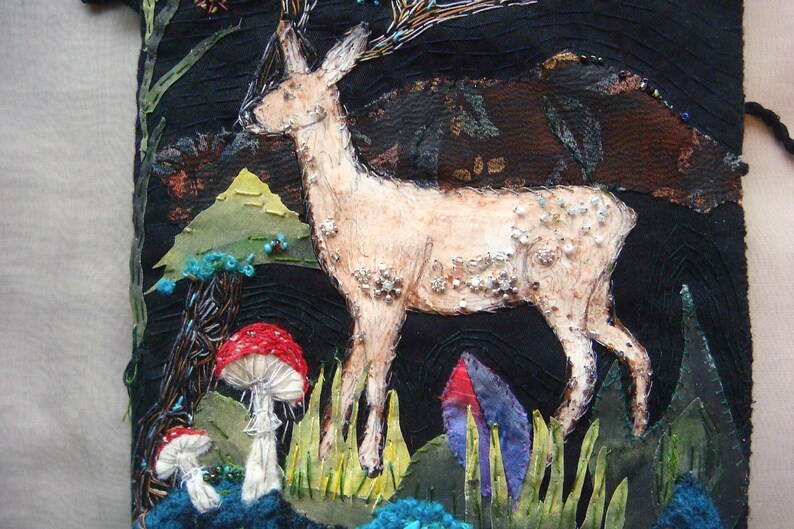 Big Soft Cover Handmade Journal Dream Book Diary Guest Book Textile