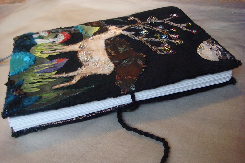 Big Soft Cover Handmade Journal Dream Book Diary Guest Book Textile