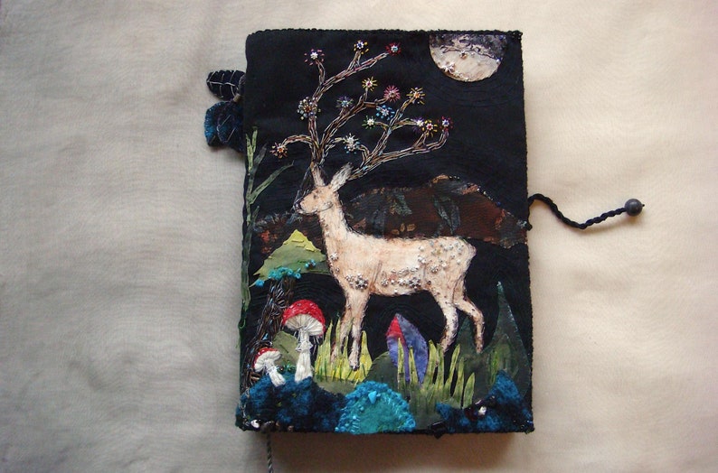 Big Soft Cover Handmade Journal Dream Book Diary Guest Book Textile