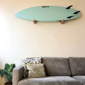 Surfbrettaufhänger - Surfbretthalter - Surfbrett an der Wand - Surfbrett Wandhalterung - Boardhänger