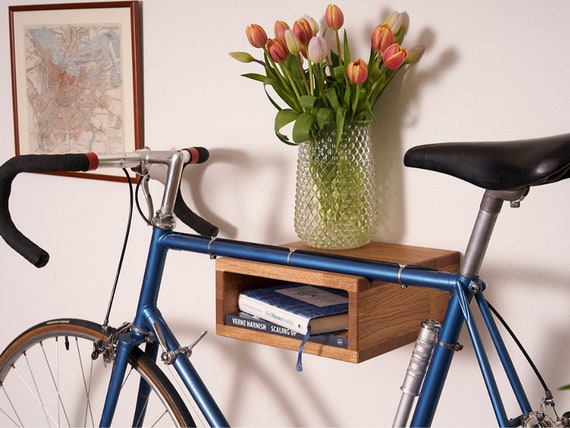 Bike Rack, Bike Hanger, Bike Wall Mount, Wood Bike Rack, Bike