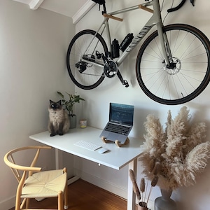BOTL Amsterdam #3 is a bicycle hook, which allows you to store your bike safely and save on space.