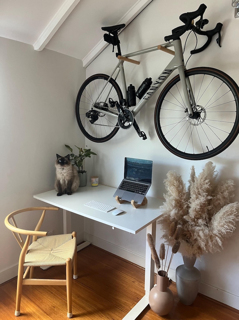 BOTL Amsterdam #3 is a bicycle hook, which allows you to store your bike safely and save on space.