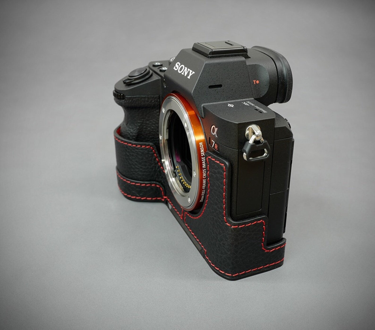 LIM'S Genuine Leather Camera Half Case & Dovetail Plate Etsy