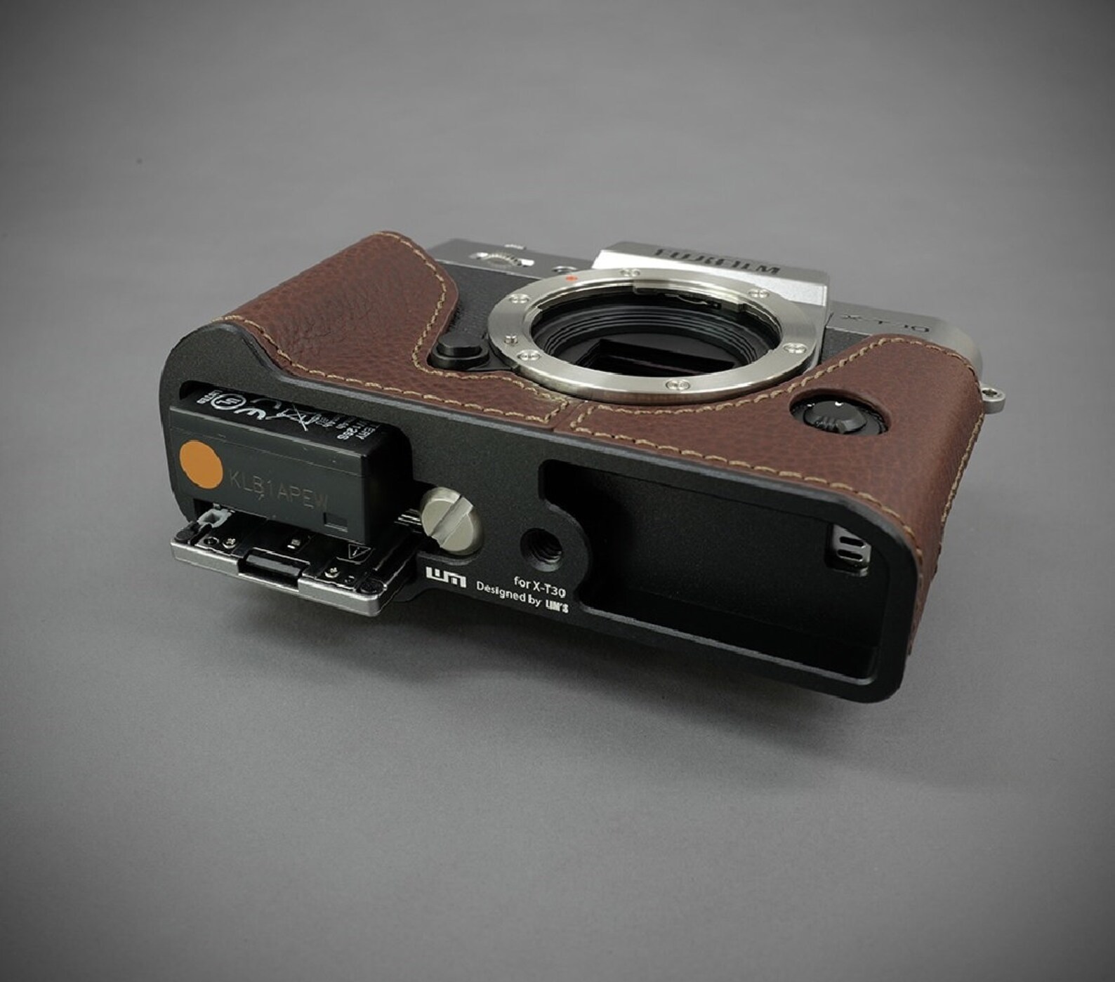 LIM'S Genuine Leather Camera Half Case Cover for FUJI Etsy