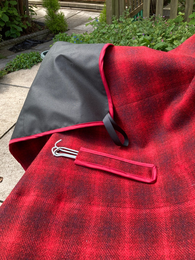Harris Tweed Picnic Rug - Thumbnail 4