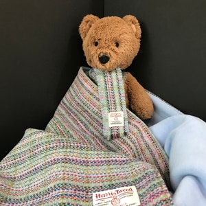 Baby blanket with teddy