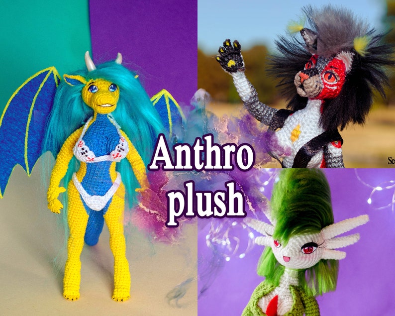 custom fursona plush , yiff, anthro art doll, nsfw plushie ,furry ych toy, furry commission, chibi 