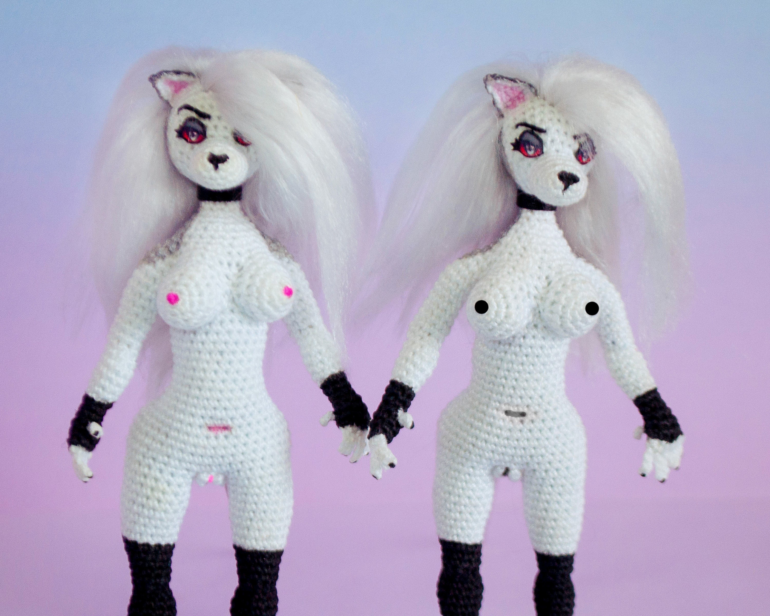 Custom Loona Wolf Doll , Yiff, Anthro Art Doll, Nsfw Plush, Custom Furry  Plus, Uncensored Furry - Etsy