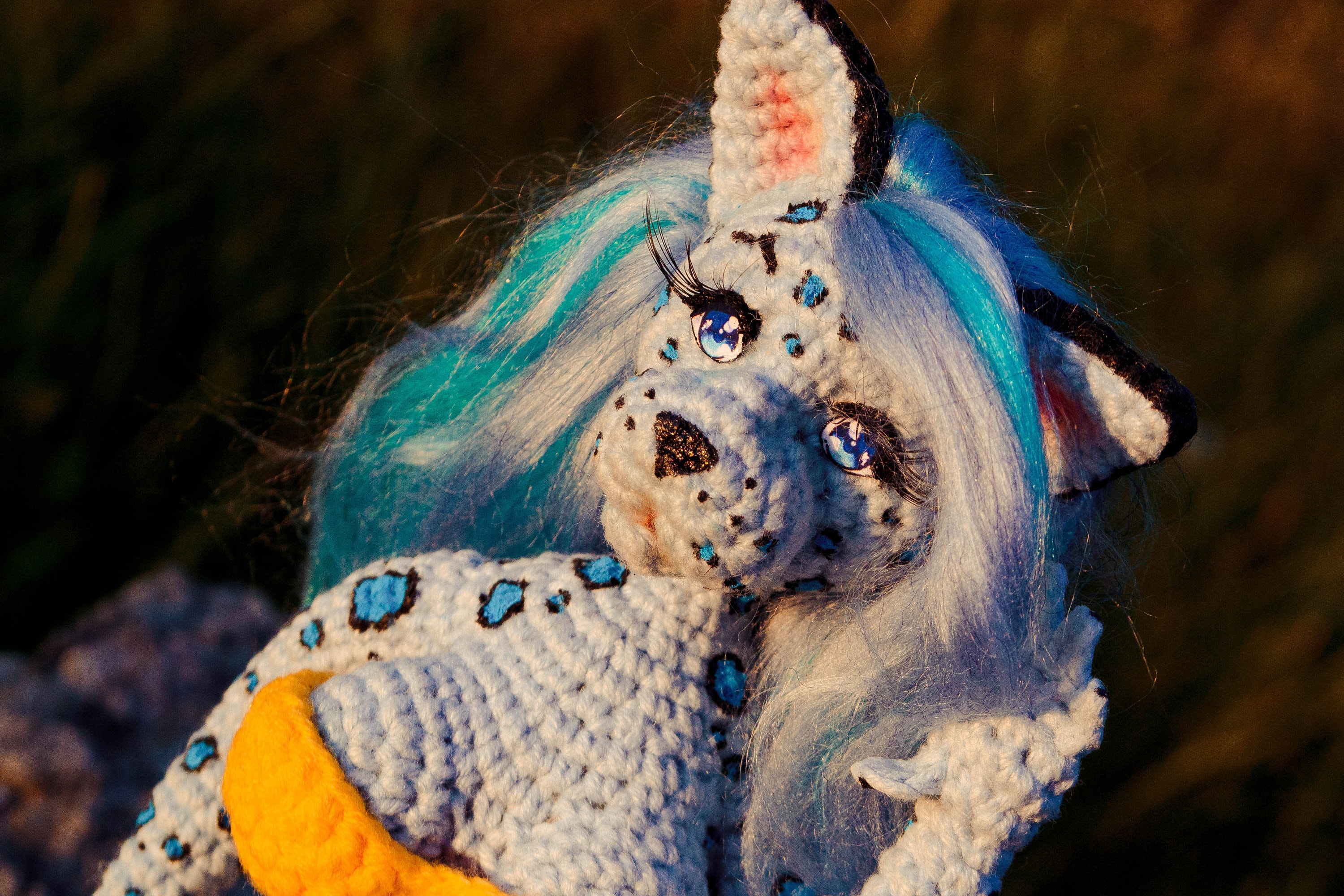 ファンタジー生物ドールFurry Doll ハンドメイド Furry Doll Leopard , Anthro Plush, Nsfw, Yiff, Adult Furry