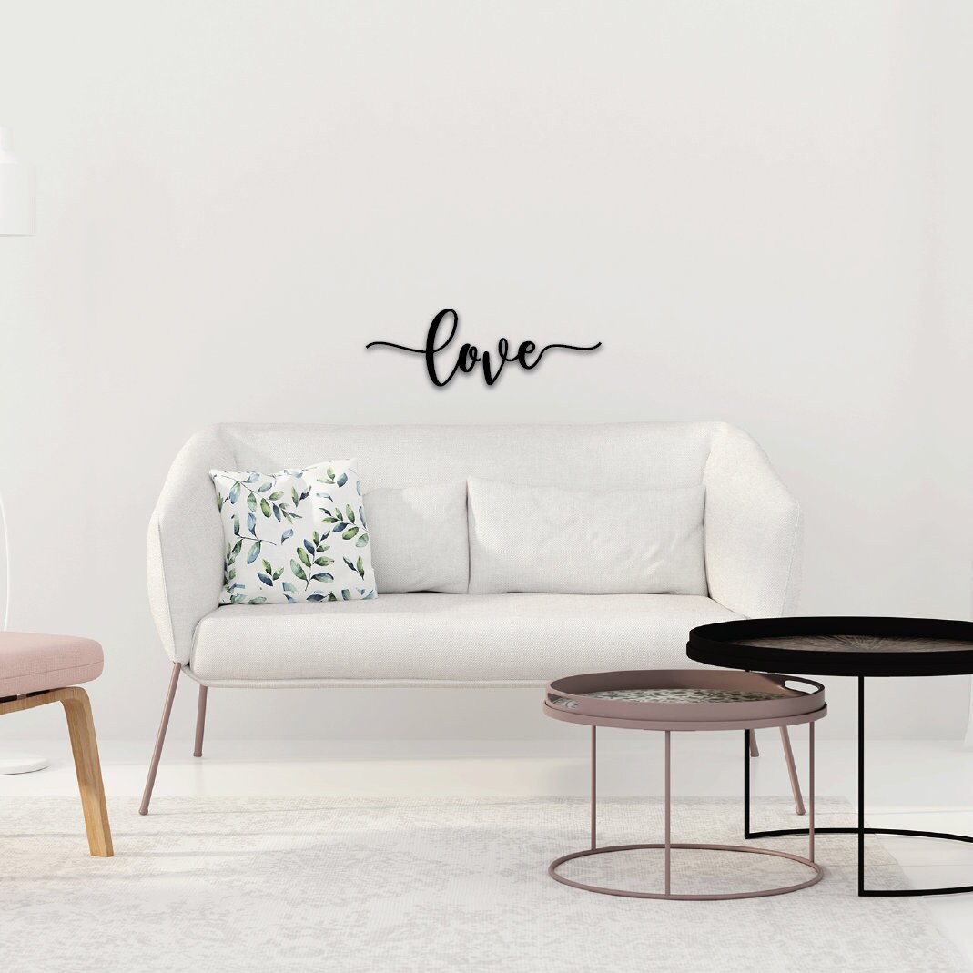 Wood Love Sign Wood Sign Wall Decor - Etsy