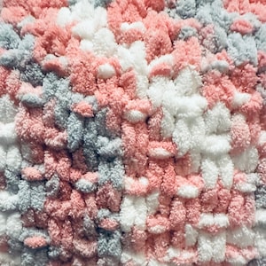 Luxuriously Soft Finger Knit Chenille Throw, 42”x52”