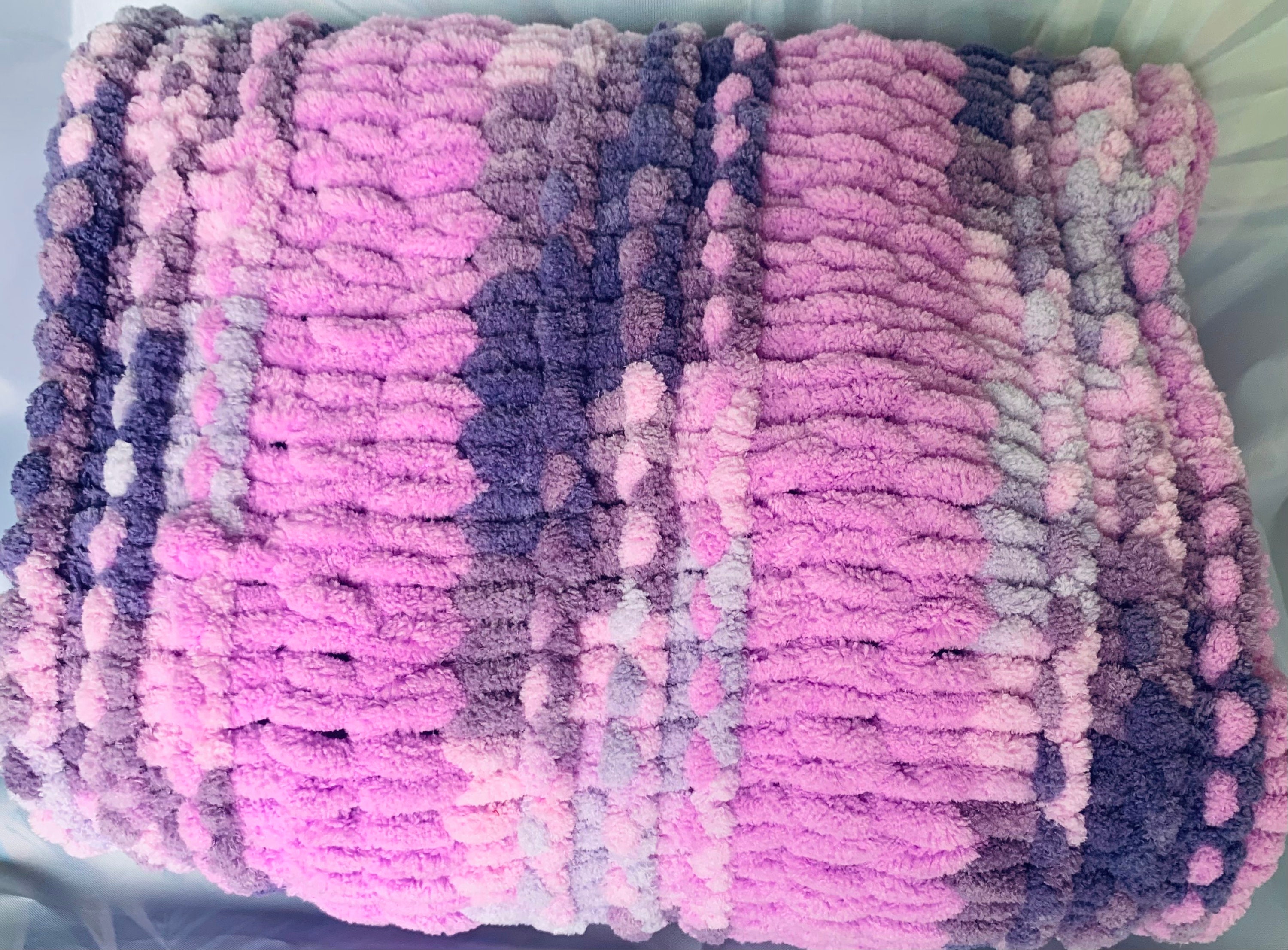 Bernat Blanket Big Ball Yarn - Purple Sunset