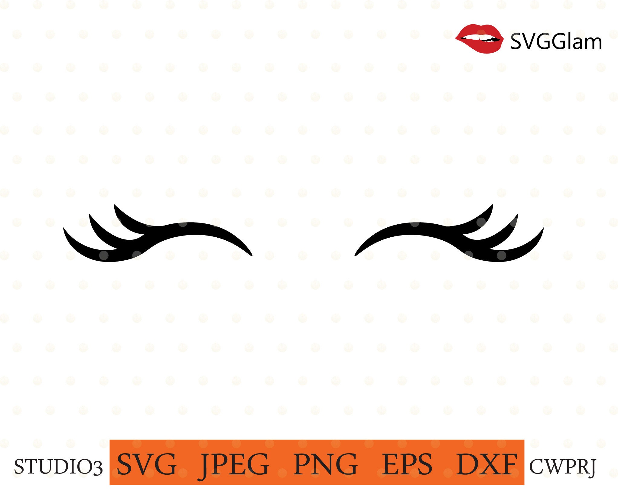 Eyelashes SVG Unicorn eyelashes Eyelashes SVG Lashes svg