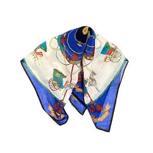 1990&#39;s Celine Paris Square Scarf