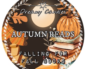 Dreamy Candles _ Autumn Reads 4oz _Rose Gold Tin_Wooden Wick