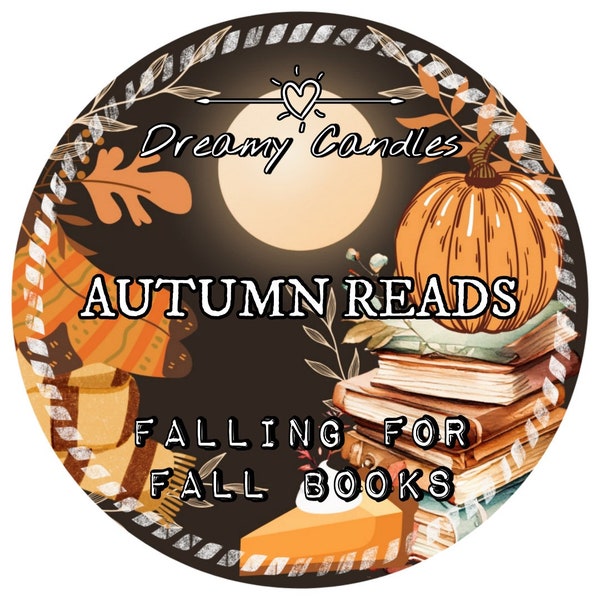 Dreamy Candles _ Autumn Reads 4oz _Rose Gold Tin_Wooden Wick