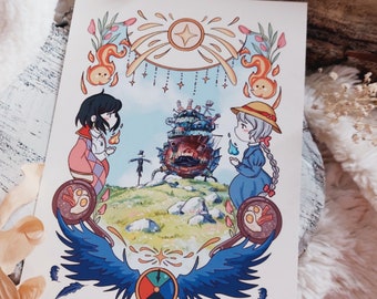 Howl's moving castle Art