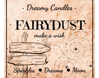 Dreamy Candles _ FAIRYDUST Jar 6oz