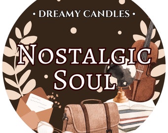 Dreamy Candles _ Nostalgic soul 4oz Rose Gold Tin